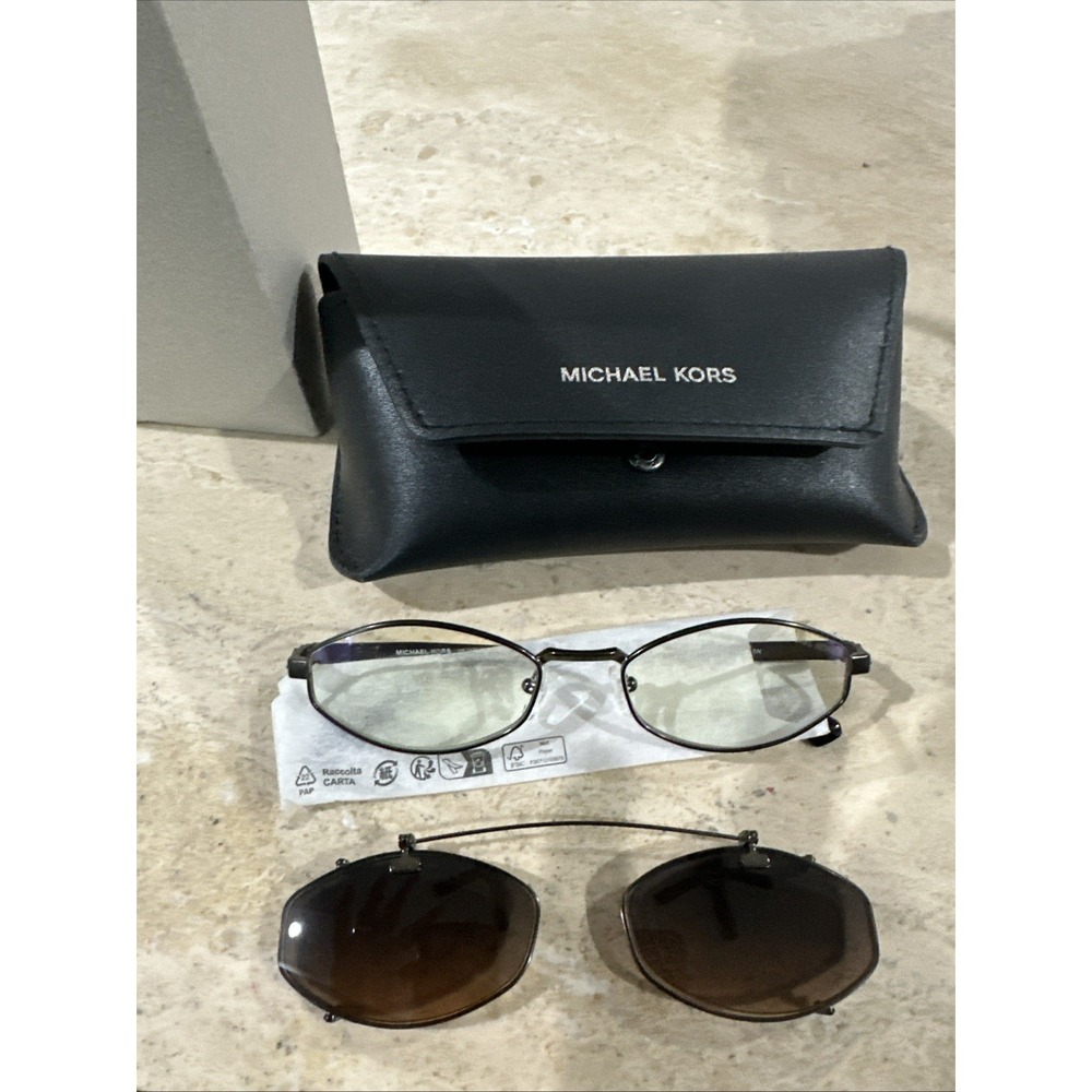 MICHAEL KORS 0MK1175 PALO ALTO 0MK1175‎ Matte Husk Brown Gradient Eyeglasses NIB - Picture 2 of 3